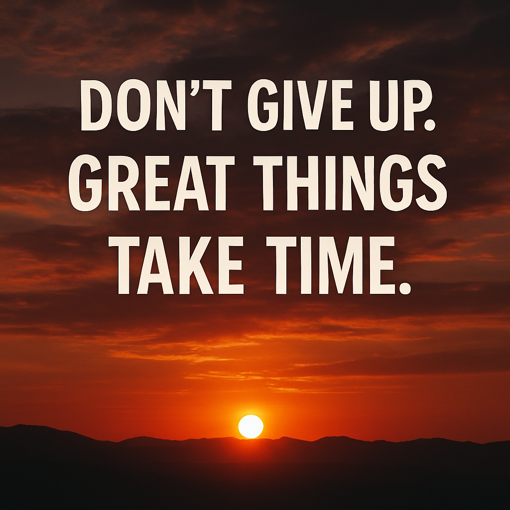 Don't Give Up